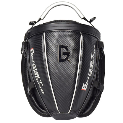 GHOST RACING GR-CWB04 Motorcycle Riding Bag Locomotive Back Bag(Black) - Bags & Luggages by GHOST RACING | Online Shopping South Africa | PMC Jewellery | Buy Now Pay Later Mobicred