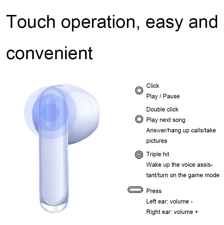 OPPO Enco Air3 Wireless Bluetooth 5.3 Semi-in-ear Call Noise Reduction Music Sports Earphones(White) - Bluetooth Earphone by OPPO | Online Shopping South Africa | PMC Jewellery