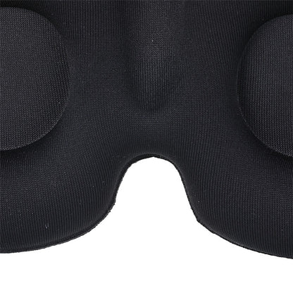 3D Sleeping Eye Mask Memory Foam Men And Women Shading Eye Mask Concave Eye Mask(No Nose Wings Black) - Eye Masks by PMC Jewellery | Online Shopping South Africa | PMC Jewellery