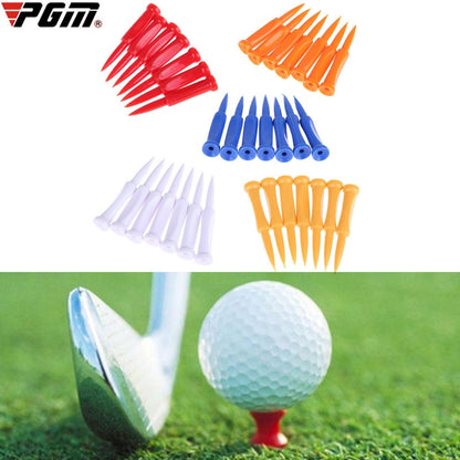 60 PCS PGM QT012 Golf Ribbon Needle Golf Plastic Ball TEE, Random Color Delivery, Specification: 31mm - Golf Accessories by PGM | Online Shopping South Africa | PMC Jewellery
