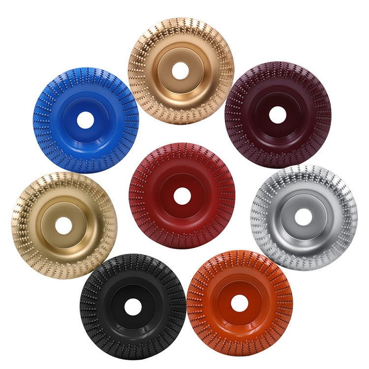 Woodworking Sanding Plastic Stab Discs Hard Round Grinding Wheels For Angle Grinders, Specification: 100mm Black Curved - Abrasive Tools & Accessories by PMC TechLife | Online Shopping South Africa | PMC TechLife
