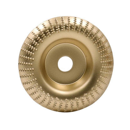 Woodworking Sanding Plastic Stab Discs Hard Round Grinding Wheels For Angle Grinders, Specification: 100mm Golden Curved - Abrasive Tools & Accessories by PMC Jewellery | Online Shopping South Africa | PMC Jewellery