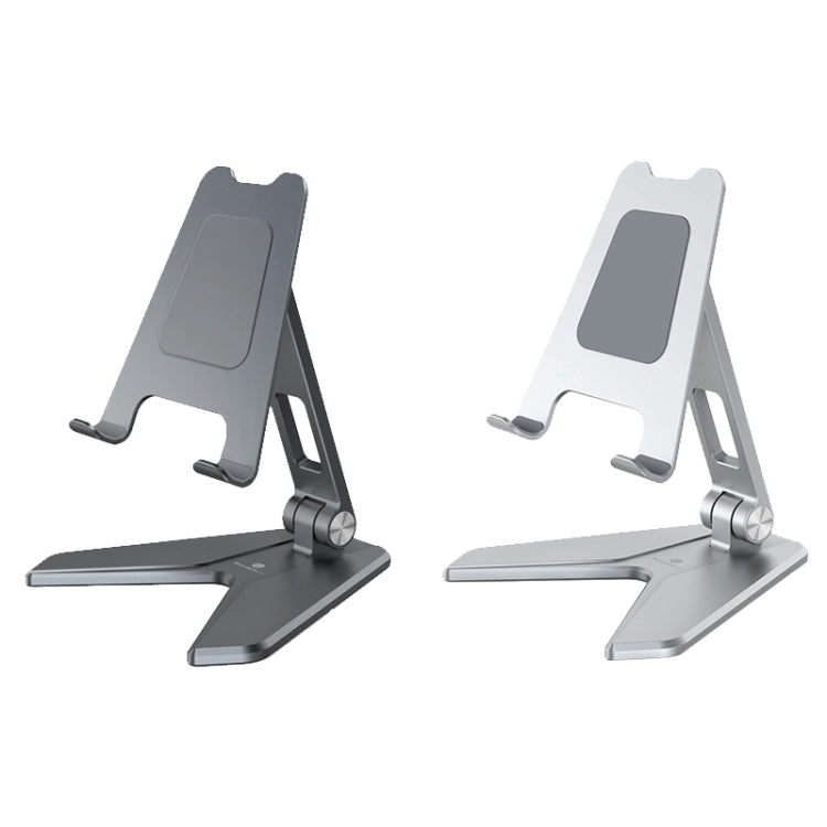 Boneruy P10 Aluminum Alloy Mobile Phone Tablet PC Stand,Style: Tablet Grey - Desktop Holder by BONERUY | Online Shopping South Africa | PMC Jewellery