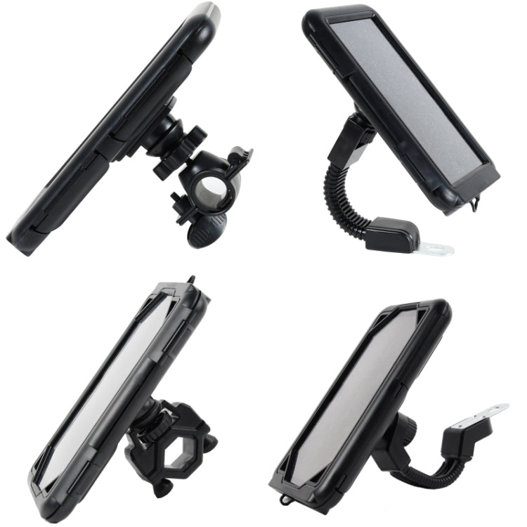 Motorcycle Bicycle Waterproof Mobile Phone Holder, Style: Handlebar (7 inch) - Holders by PMC Jewellery | Online Shopping South Africa | PMC Jewellery