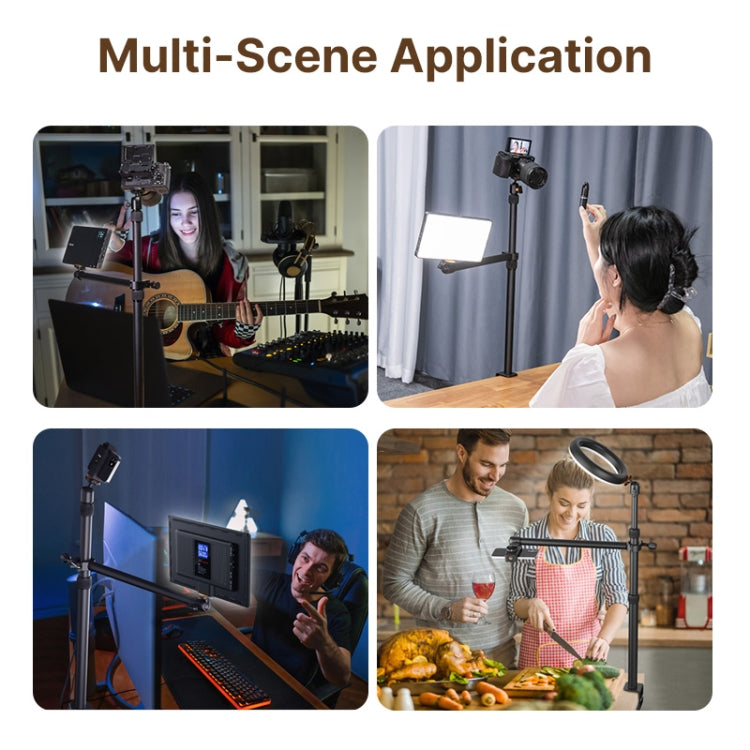 Ulanzi  Vijim LS02  Live Desktop Extension Arm Light Stand  For Ring Light DSLR Camera - free shipping - PMC TechLife - Order now!