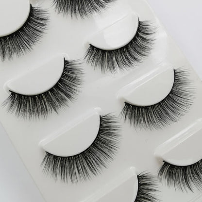 2 Sets SHIDISHANGPIN 3D Mink False Eyelashes Naturally Thick Eyelashes(G102) - Eyes by PMC Jewellery | Online Shopping South Africa | PMC Jewellery