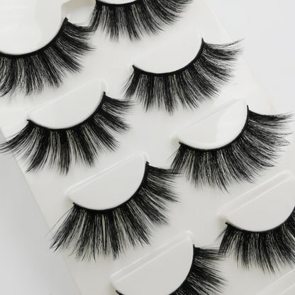 2 Sets SHIDISHANGPIN 3D Mink False Eyelashes Naturally Thick Eyelashes(G106) - Eyes by PMC Jewellery | Online Shopping South Africa | PMC Jewellery