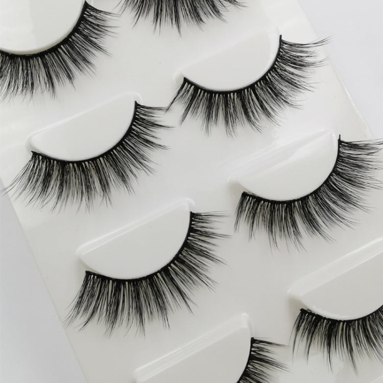 2 Sets SHIDISHANGPIN 3D Mink False Eyelashes Naturally Thick Eyelashes(G108) - Eyes by PMC Jewellery | Online Shopping South Africa | PMC Jewellery