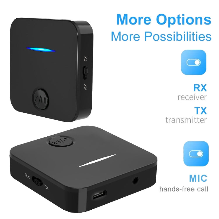 WB5 Bluetooth 5.0 Wireless Audio Adapter Receiver & Transmitter - Audio Receiver Transmitter by PMC Jewellery | Online Shopping South Africa | PMC Jewellery