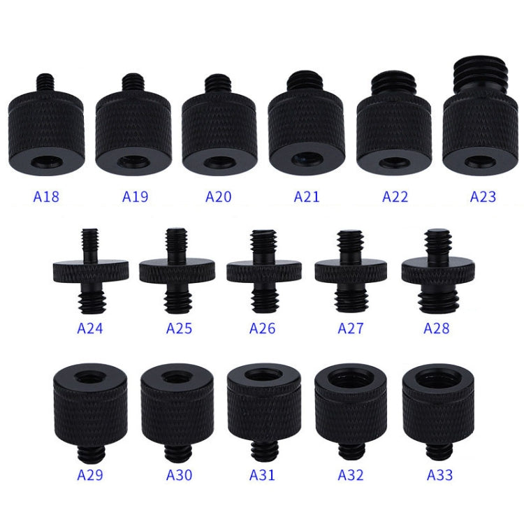 4 PCS Screw Adapter A20 1/4 Female to M6 Male  Screw -  by PMC TechLife | Online Shopping South Africa | PMC TechLife