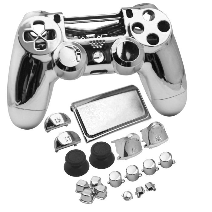 Electroplated Protective Case For PS4 Slim(Silver) - Cases by PMC TechLife | Online Shopping South Africa | PMC TechLife