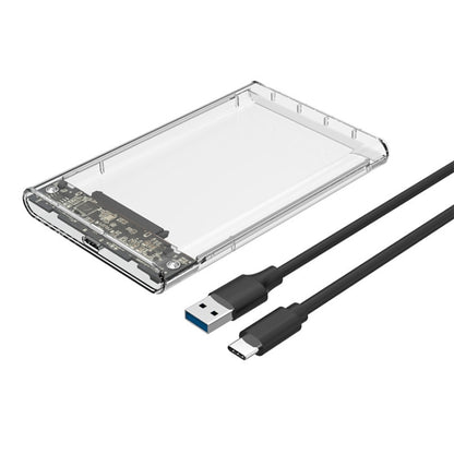TU31 2.5 Inch USB3.1 TYPE-C Interface Hard Disk Transparent Protective Shell - HDD Enclosure by PMC Jewellery | Online Shopping South Africa | PMC Jewellery