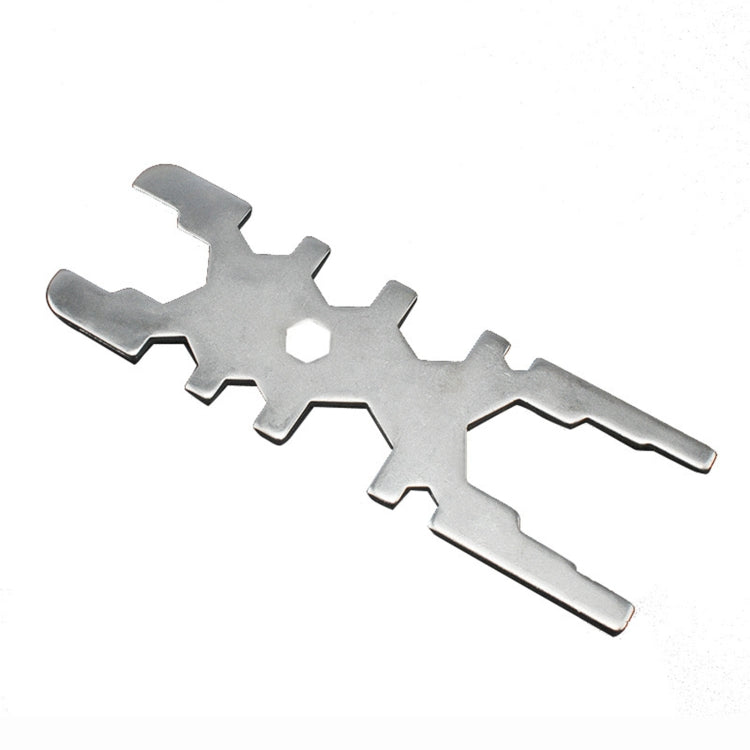 H-Type Multifunctional Socket Bathroom Install Faucet Wrench(Silver) - Hex Key & Spanner by PMC TechLife | Online Shopping South Africa | PMC TechLife