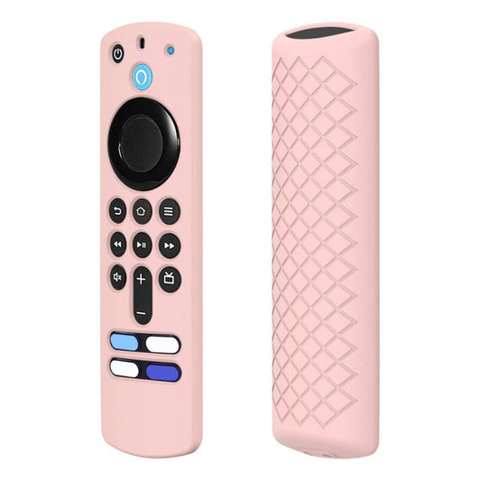 2 PCS Silicone Shell For Alexa Voice Remote 3rd Gen&TV Stick 3rd Gen(Pink) - Remote Control Covers by PMC Jewellery | Online Shopping South Africa | PMC Jewellery