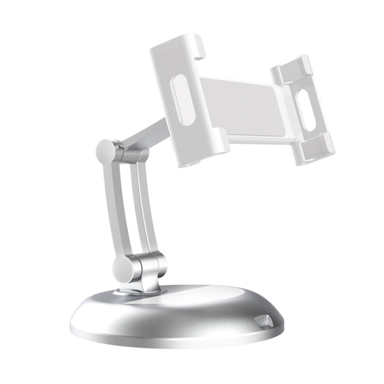 PB-45S Desktop Foldable Stand, For 5-12.9 Inch Mobile Phone/Tablet(Silver) - Desktop Holder by PMC TechLife | Online Shopping South Africa | PMC TechLife