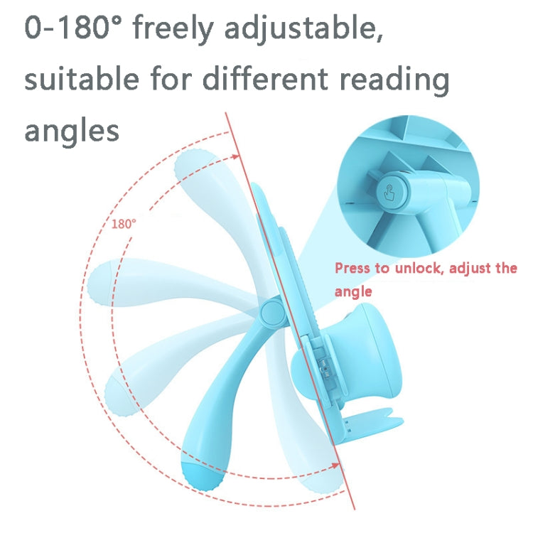 Cat Shape Retractable Tablet Stand(Blue) - Desktop Holder by PMC TechLife | Online Shopping South Africa | PMC TechLife