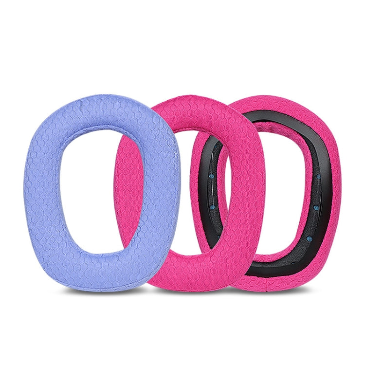 1 Pair Sponge Earmuff Headrest Pad For Logitech G435, Color: Rose Red Earmuffs - Earmuff & Pad by PMC TechLife | Online Shopping South Africa | PMC TechLife
