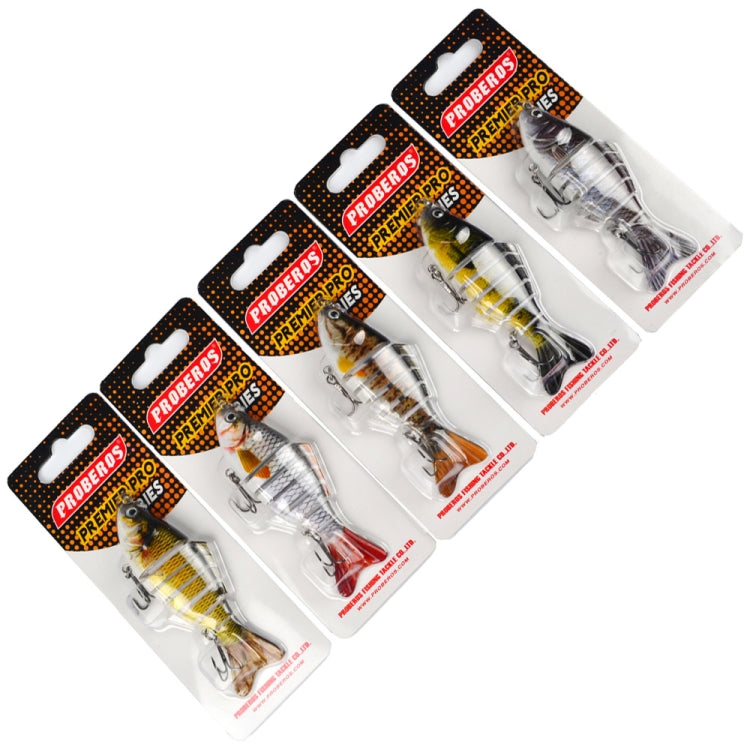 2 PCS PROBEROS HS001 10cm 15.5g Road Sub-Fish Bait Plastic Hard Bait(A) - Fishing Lures by PMC TechLife | Online Shopping South Africa | PMC TechLife
