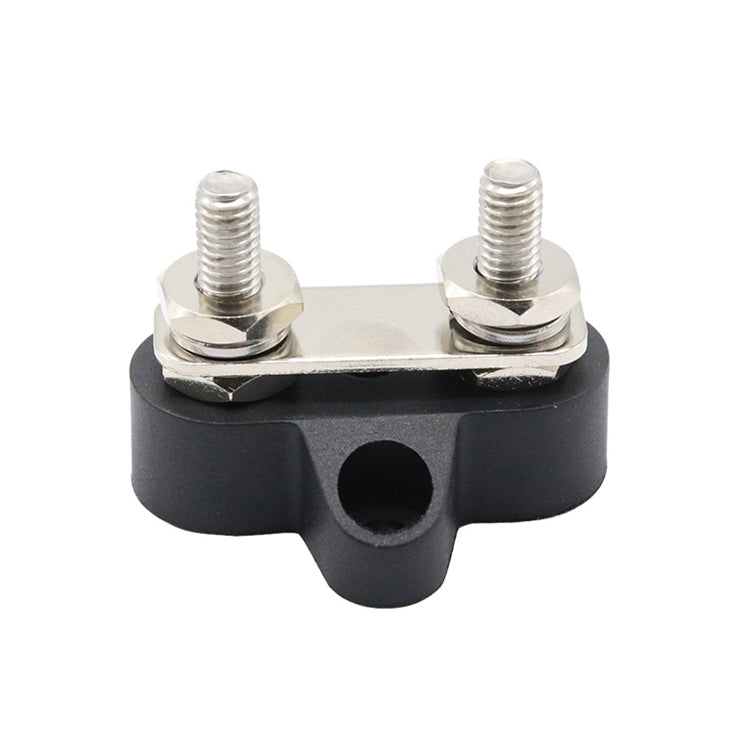 Double Terminal Block Spiral Fixed Wire Connector, Color: M6 Black - Booster Cable & Clip by PMC TechLife | Online Shopping South Africa | PMC TechLife