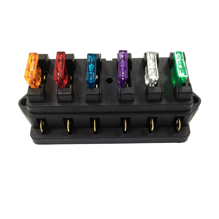 F458-Z Direct 6-Way Fuse Holder Car DC Modification Insurance Box - Fuse by PMC Jewellery | Online Shopping South Africa | PMC Jewellery