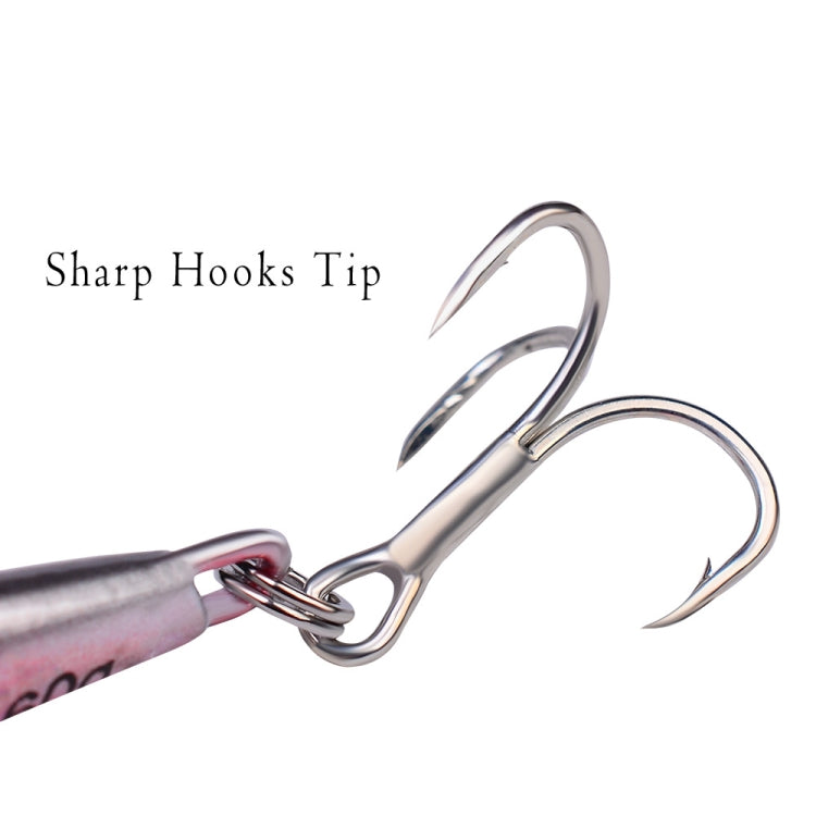 3 PCS PROBEROS LF103 Simulation Metal Sea Fishing Bait, Specification: 60g(H With Hook) - Fishing Lures by PROBEROS | Online Shopping South Africa | PMC TechLife