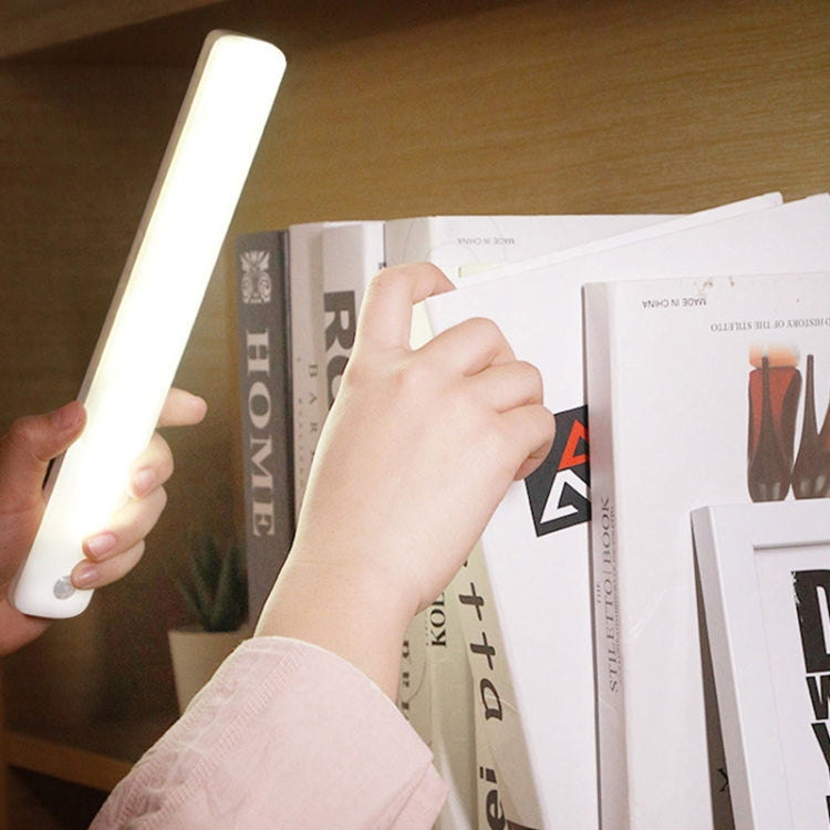 Magnetic Rechargeable Cabinet Bedside Human Body Induction Lamp, Specification: 900 mAh With Switch 35cm(White Light) - Sensor LED Lights by PMC TechLife | Online Shopping South Africa | PMC TechLife