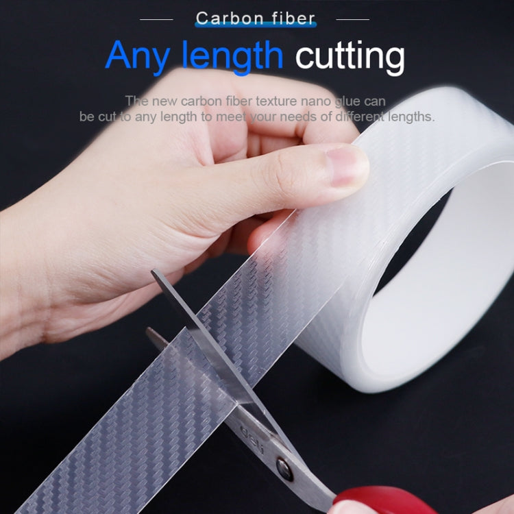 7cm x 5m Car Carbon Fiber Bumper Anti-Collision Strip - Anti Collision Sticker by PMC TechLife | Online Shopping South Africa | PMC TechLife