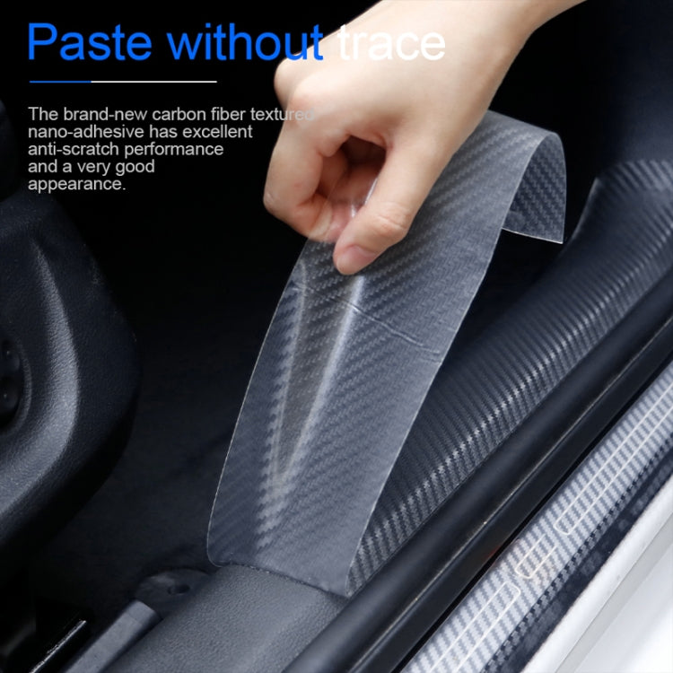 7cm x 5m Car Carbon Fiber Bumper Anti-Collision Strip - Anti Collision Sticker by PMC TechLife | Online Shopping South Africa | PMC TechLife