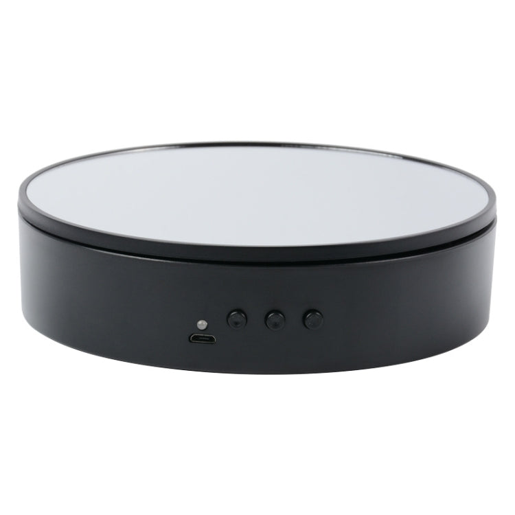 15cm Adjustable Speed Rotating Display Stand Props Turntable(Black Mirror) -  by PMC TechLife | Online Shopping South Africa | PMC TechLife