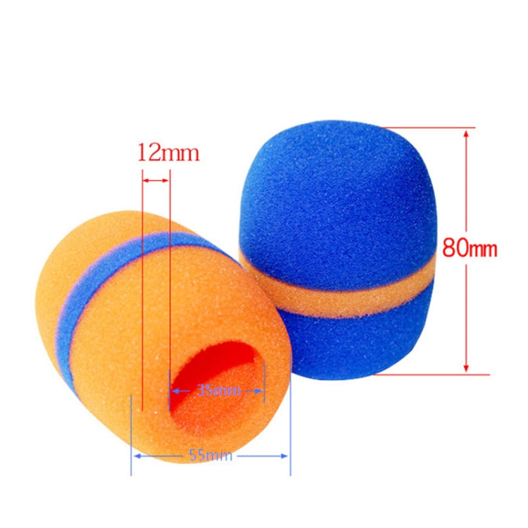 10 PCS Handheld Dust Proof Soft Sponge Microphone Cover(Random Color Delivery) - Windshield by PMC Jewellery | Online Shopping South Africa | PMC Jewellery