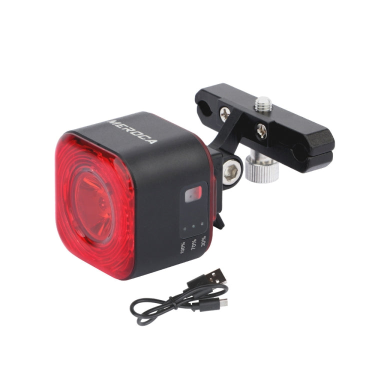 MEROCA XC02 Smart Light-Sensitive Brake Induction Taillight(Cushion Mounting) - Taillights by MEROCA | Online Shopping South Africa | PMC Jewellery | Buy Now Pay Later Mobicred