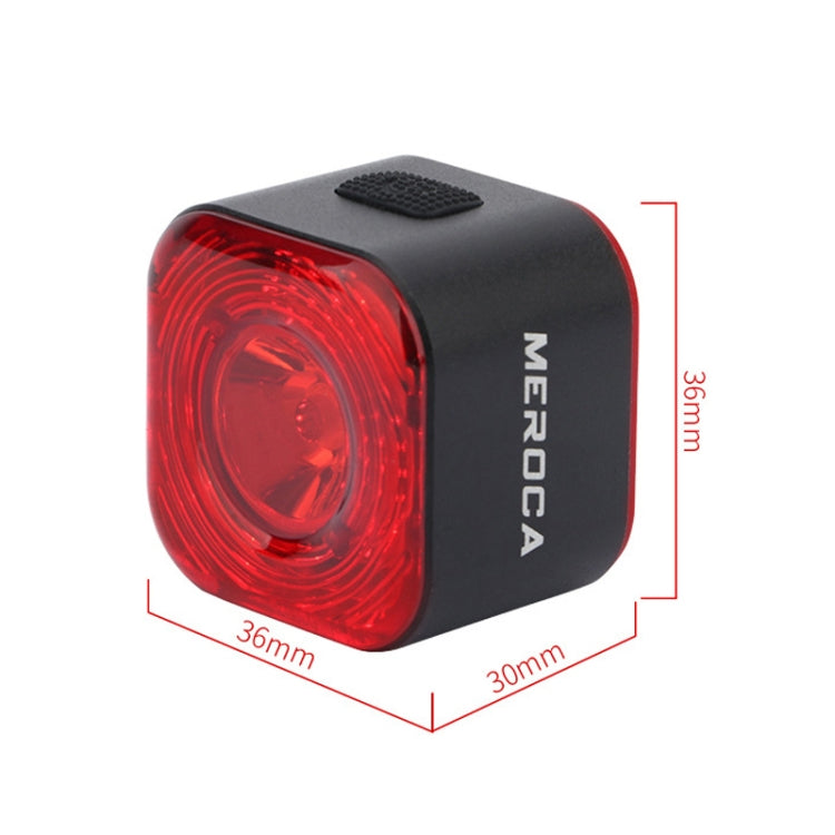 MEROCA XC02 Smart Light-Sensitive Brake Induction Taillight(Cushion Mounting) - Taillights by MEROCA | Online Shopping South Africa | PMC Jewellery | Buy Now Pay Later Mobicred