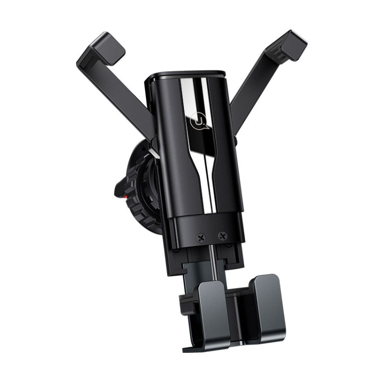 ZJ058 Car Fully Automatic Hidden Double-arm Air Outlet Gravity Bracket(Black) - Car Holders by PMC TechLife | Online Shopping South Africa | PMC TechLife