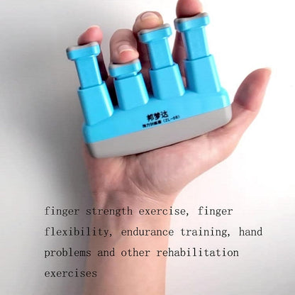 BangMengDa Finger Strength Training Device Rehabilitation Training Grip Strength Device(Blue) - Corrector by BangMengDa | Online Shopping South Africa | PMC Jewellery