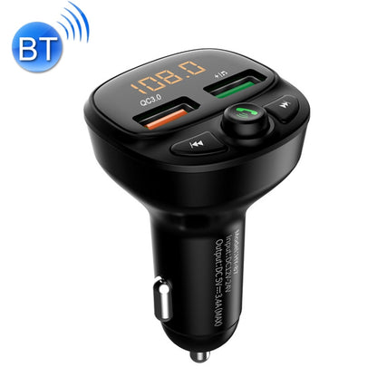 HY-87 Car Bluetooth MP3 Dual USB Car Charger, Style: Fast Charge Version - Car Charger by PMC Jewellery | Online Shopping South Africa | PMC Jewellery