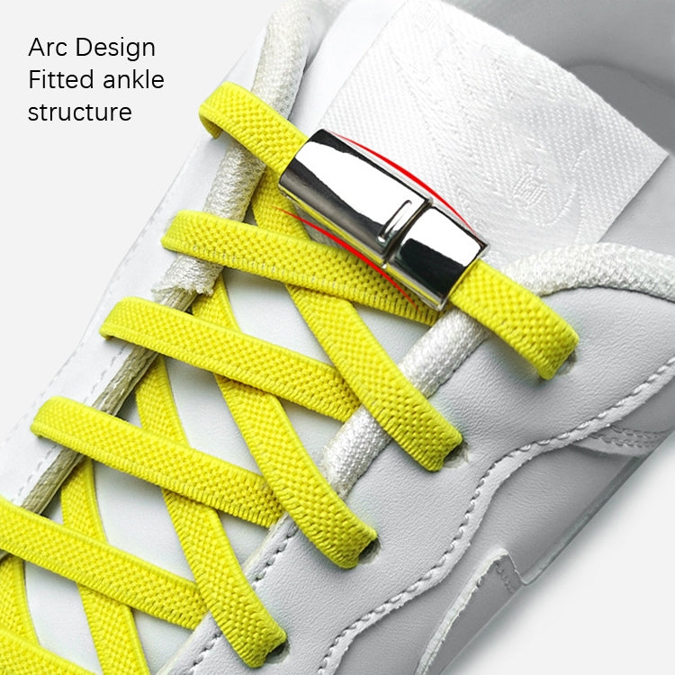 SLK28 Metal Magnetic Buckle Elastic Free Tied Laces, Style: Colorful  Magnetic Buckle - shoelaces by PMC Jewellery | Online Shopping South Africa | PMC Jewellery