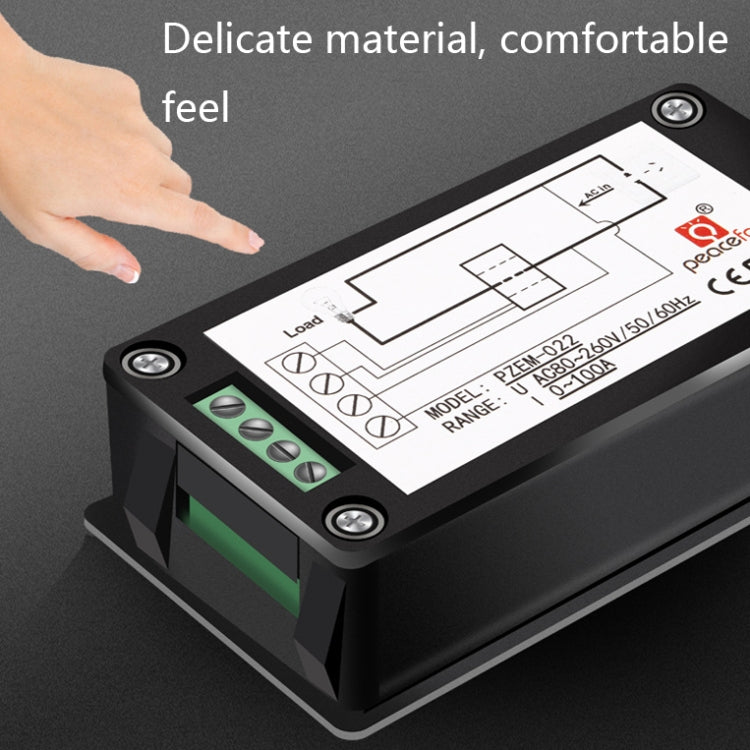 Peacefair English Version Multifunctional AC Digital Display Power Monitor, Specification: 10A - Current & Voltage Tester by Peacefair | Online Shopping South Africa | PMC TechLife | Buy Now Pay Later Mobicred
