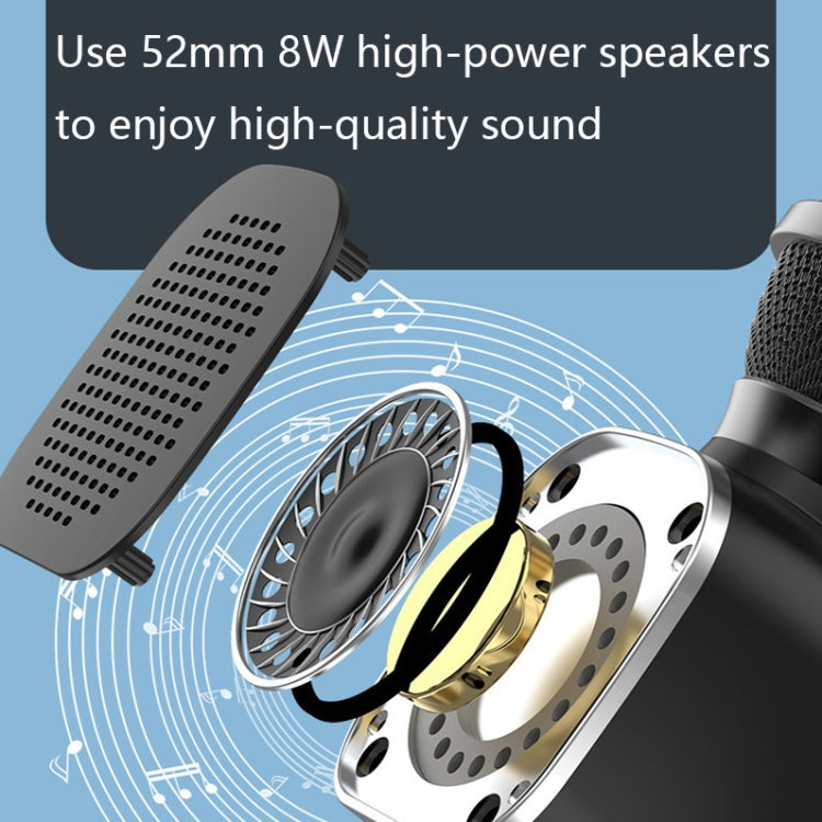 DS813 Live Wireless Bluetooth Microphone(Black) - Microphone by PMC TechLife | Online Shopping South Africa | PMC TechLife