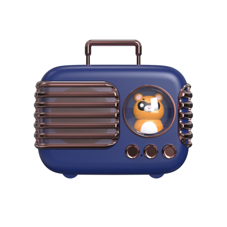 DW09 HD Sound Quality Portable USB Luggage Bluetooth Speaker(Blue) - Desktop Speaker by PMC TechLife | Online Shopping South Africa | PMC TechLife