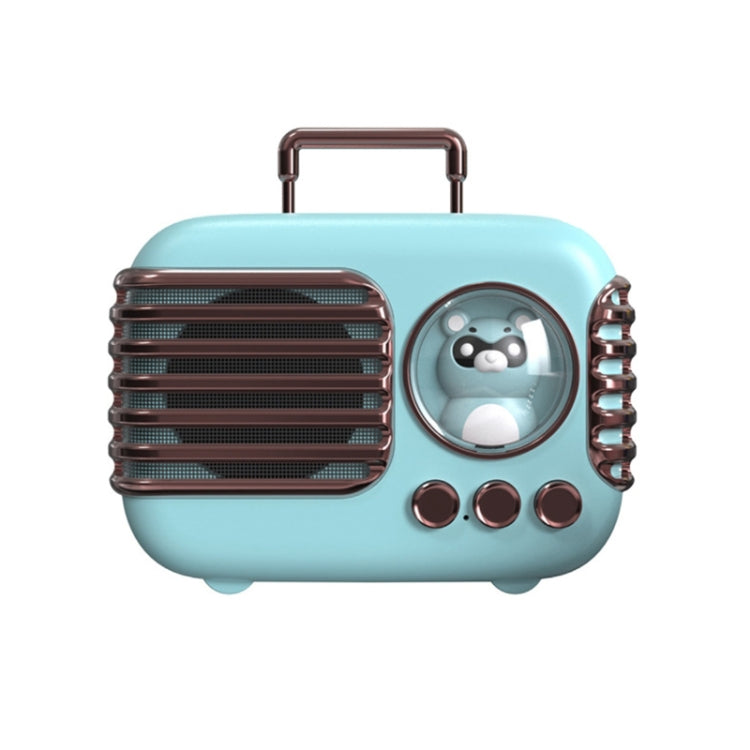 DW09 HD Sound Quality Portable USB Luggage Bluetooth Speaker(Light Blue) - Desktop Speaker by PMC TechLife | Online Shopping South Africa | PMC TechLife