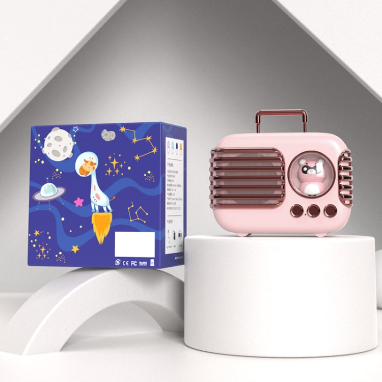 DW09 HD Sound Quality Portable USB Luggage Bluetooth Speaker(Light Blue) - Desktop Speaker by PMC TechLife | Online Shopping South Africa | PMC TechLife
