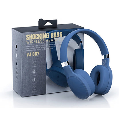 VJ087 Folding Wireless Sports Bluetooth Gaming Headset(Grey) - Headset & Headphone by PMC Jewellery | Online Shopping South Africa | PMC Jewellery