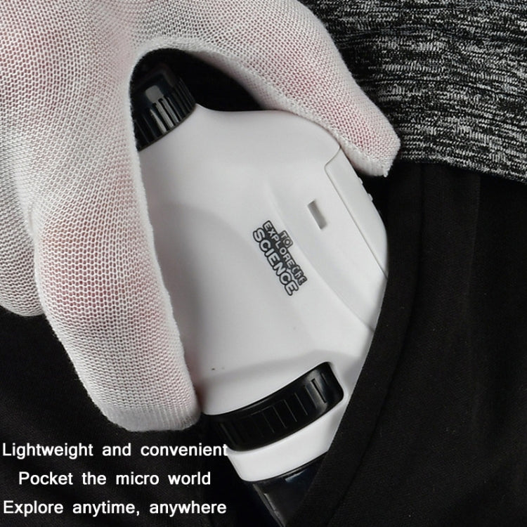 Children Handheld Portable Laboratory Equipment Microscope Toys, Colour: Lite Standard (White) - free shipping - PMC TechLife - Order now!