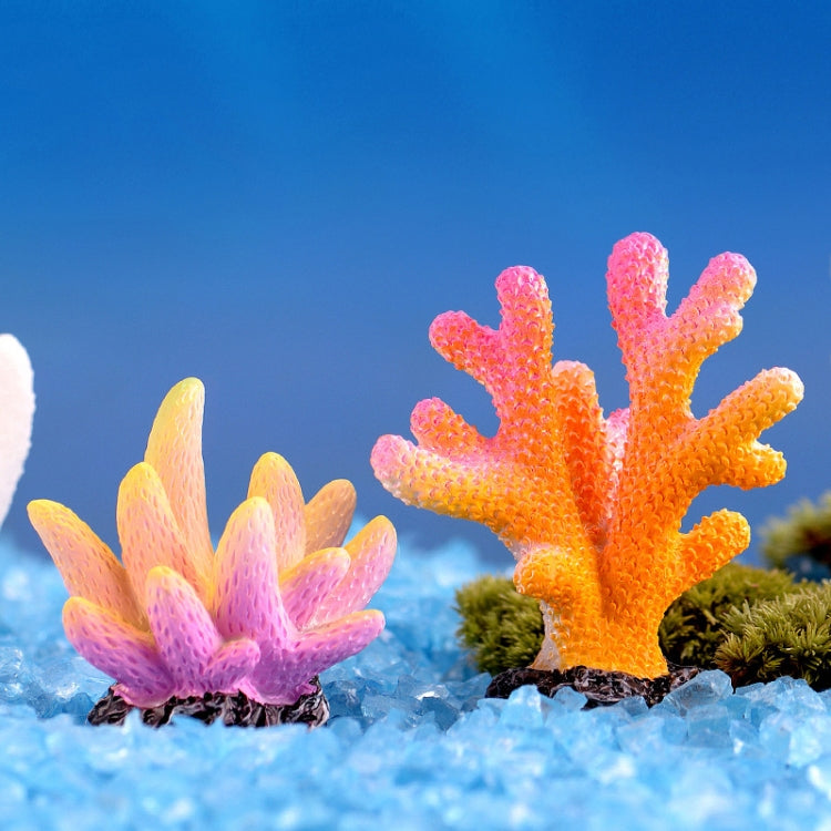 10 PCS Simulation Resin Coral Aquarium Fish Tank Small Ornaments, Colour: No. 5 Colorful - Fish Tank Decoration by PMC Jewellery | Online Shopping South Africa | PMC Jewellery