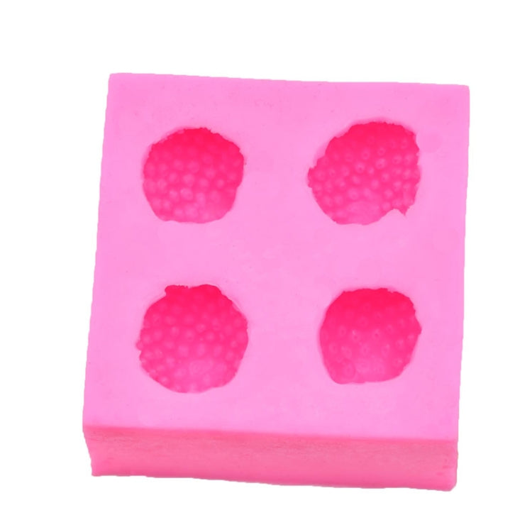 2 PCS Fondant Chocolate Cake Decorating Strawberry Silicone Mold(Pink) - Food Molds by PMC Jewellery | Online Shopping South Africa | PMC Jewellery