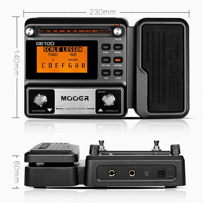 MOOER Electric Guitar Integrated Effect Recording 180s, CN Plug(GE100) - Guitar Tuner by PMC Jewellery | Online Shopping South Africa | PMC Jewellery