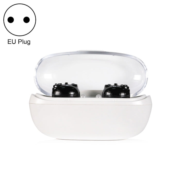 Magnetic Charge Dual-unit Sound Collector, Specification: EU Plug(Black) - Hearing Aids by PMC Jewellery | Online Shopping South Africa | PMC Jewellery