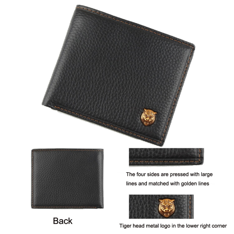 Baweisi A-6598-1 Men Casual Short RFID Wallet Multifunctional Card Holder - Antimagnetic RFID Package by Baweisi | Online Shopping South Africa | PMC TechLife | Buy Now Pay Later Mobicred
