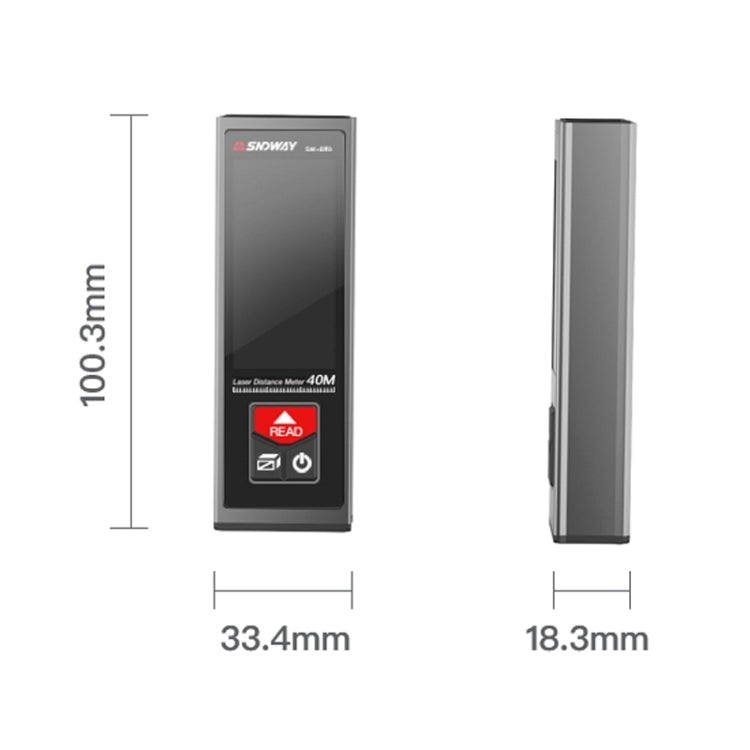 SNDWAY SW-BT40 Laser Rangefinder Infrared Measuring Ruler, Style: 40m Bluetooth Version - Laser Rangefinder by SNDWAY | Online Shopping South Africa | PMC Jewellery | Buy Now Pay Later Mobicred