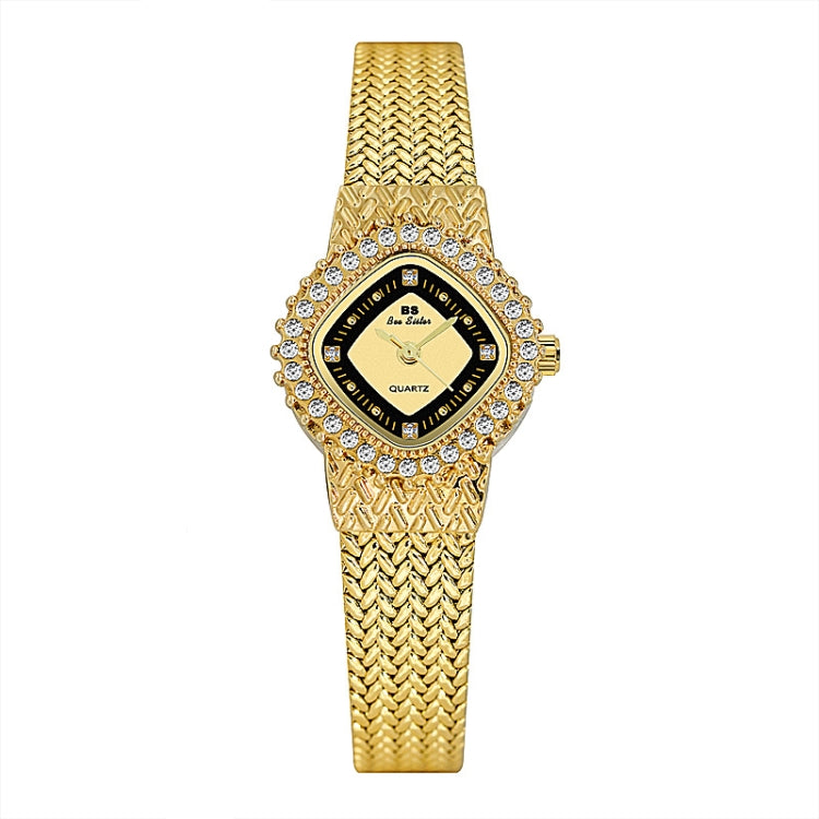 BS Bee Sister FA1659 Chain Watch Wheat Ear Watch Simple Temperament Ladies Watch(Gold) - Alloy Watches by BS Bee Sister | Online Shopping South Africa | PMC Jewellery | Buy Now Pay Later Mobicred